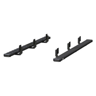 Aries® - 6" NovaTrac Cab Length Black Running Boards