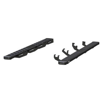 Aries® - 6" NovaTrac Cab Length Black Running Boards
