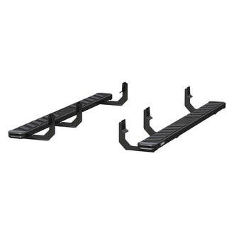 Aries® - 6" NovaTrac Cab Length Black Running Boards