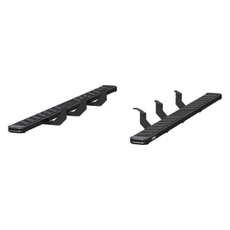 Aries® - 6" NovaTrac Cab Length Black Running Boards