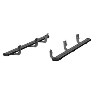 Aries® - 5" SlimGrip Cab Length Black Running Boards