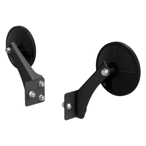 Aries® - Textured Black Mirrors for Front Tube Doors