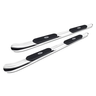 Aries® - 4" Cab Length Polished Oval Side Bars