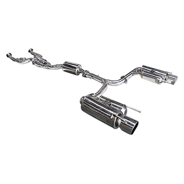 ARK Performance® - GRiP™ 304 SS True Dual Cat-Back Exhaust System, Lexus IS