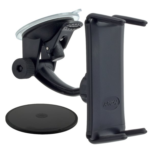 Arkon® - Slim-Grip Ultra Windshield Suction Cup Phone Mount for iPhone 11, XS, XR, X, Galaxy Tablets