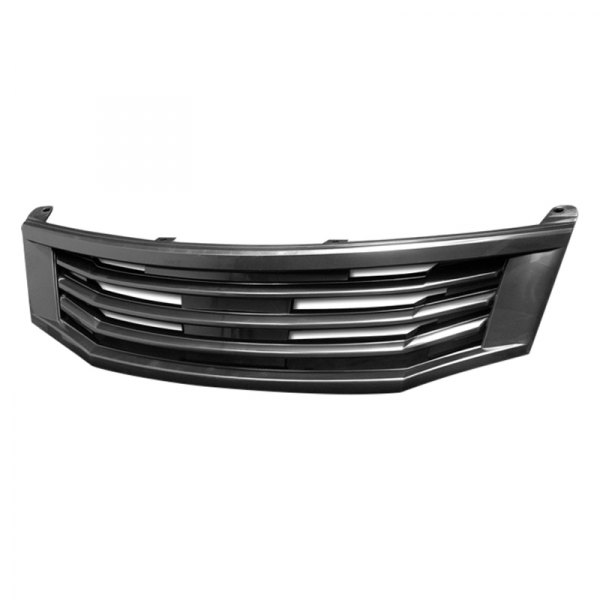 Armordillo® - 1-Pc TM Style Gloss Black Horizontal Billet Main Grille