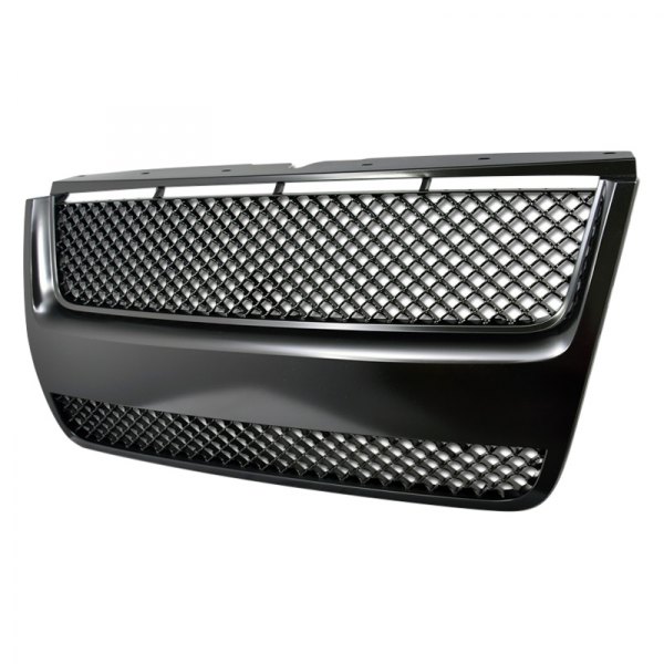 Armordillo® - 1-Pc Matte Black Honeycomb Mesh Main Grille