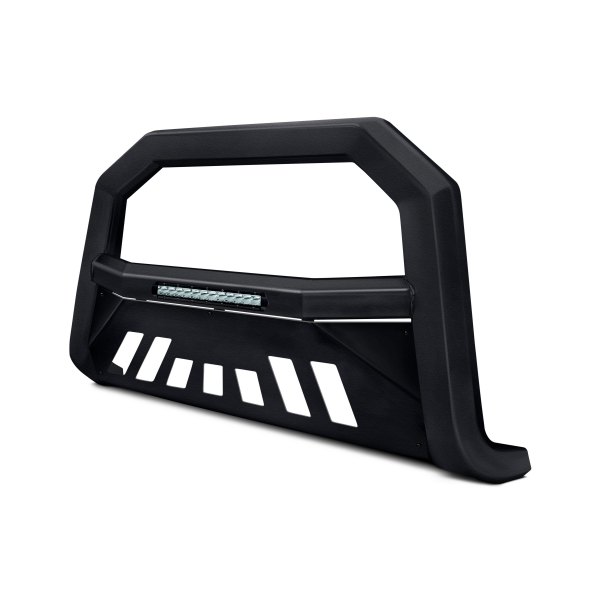 Armordillo® - AR-T Series Black LED Bull Bar with Black Skid Plate