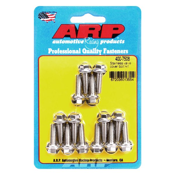 ARP® 4007508 Hex Valve Cover Bolt Kit