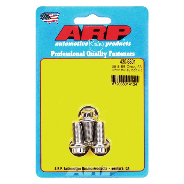 ARP® - Lower 3 Piece Crankshaft Pulley Bolt Kit