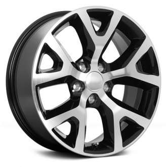 09159 Reconditioned OEM Factory Aluminum 18x7 Wheel Painted Gloss Black 