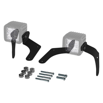 Artec Industries® - Textured Black A-Pillar Mounts for 2x3" Cube Lights