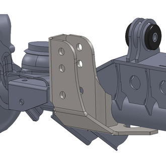 Artec Industries® - Front Raised Track Bar Bracket
