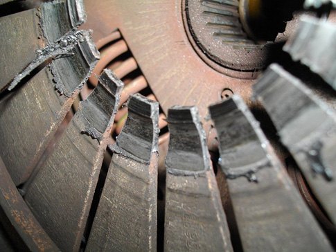 Clutch Pressure Plate Damaged