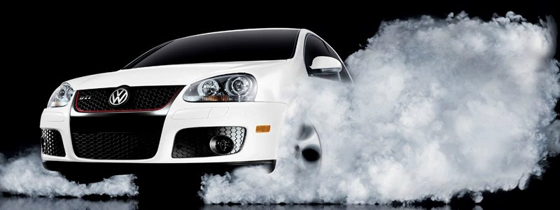 Manual Transmission Car In White Smoke