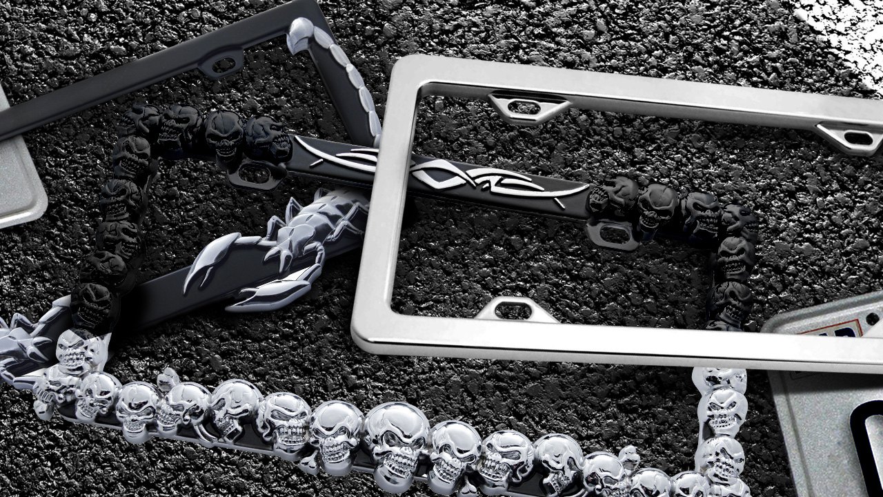 Are Custom License Plate Frames the Best Bling For Under $100?