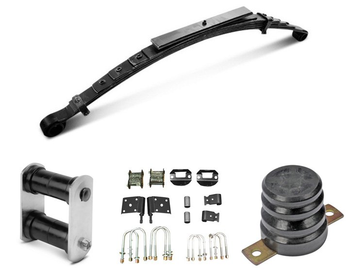 Coil Springs, Leaf Springs, Torsion Bars The 3 Basic Spring Types