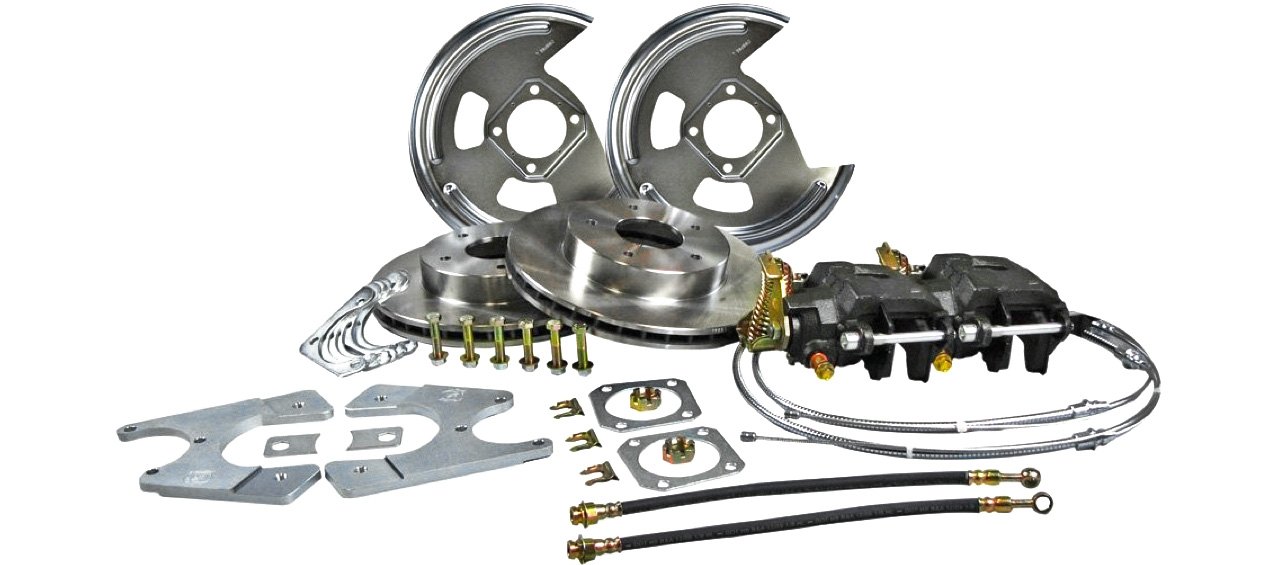 Convert OldSchool Drum Brakes With a Disc Brake Conversion Kit