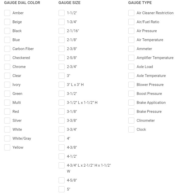 Custom Gauges & Gauge Faces Personalize Your Dash