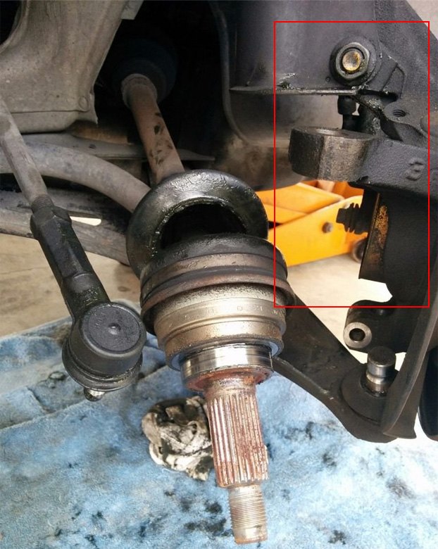 Steering Knuckle Disconnect