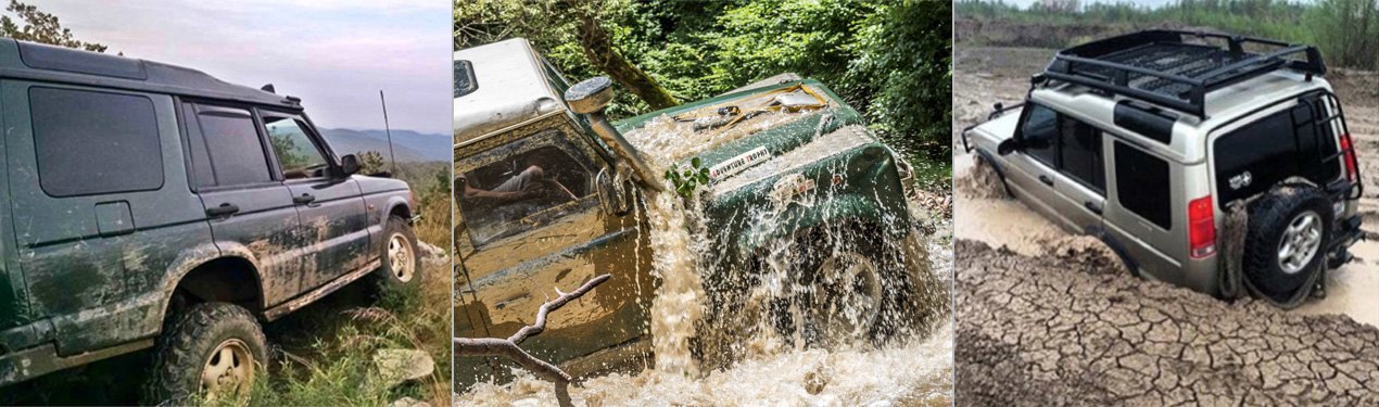 Déplacement sur terrain accidenté