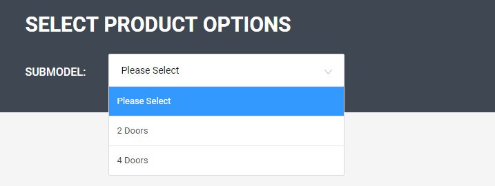 Coupe Sedan Options