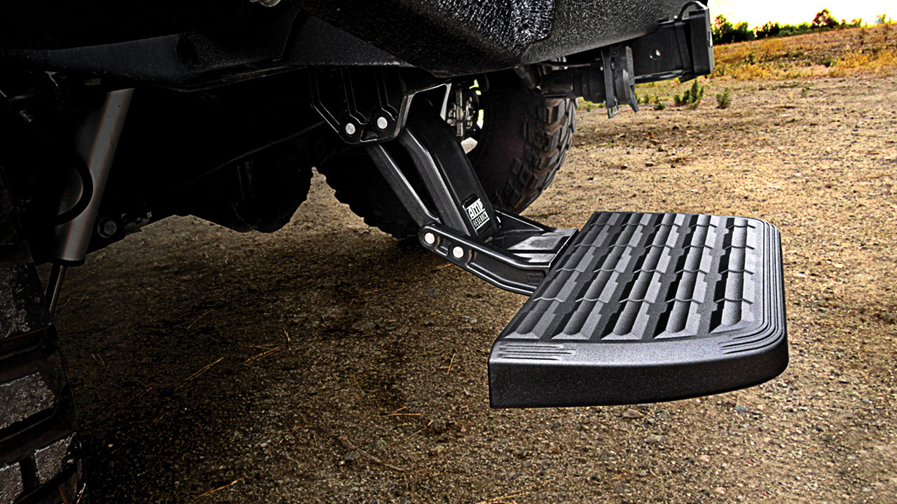 Folding Steps Make It Easier To Reach Your Pickup Bed
