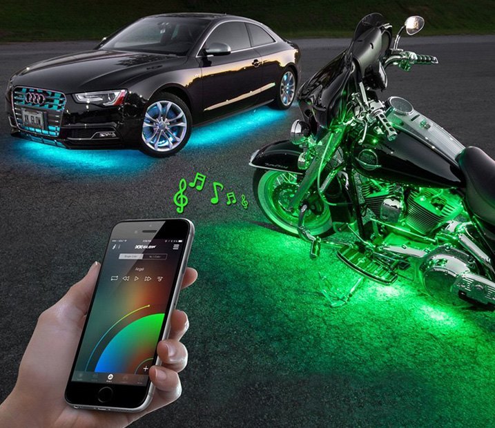 LED Underbody Lights Give Your Ride an OtherWorldly Glow