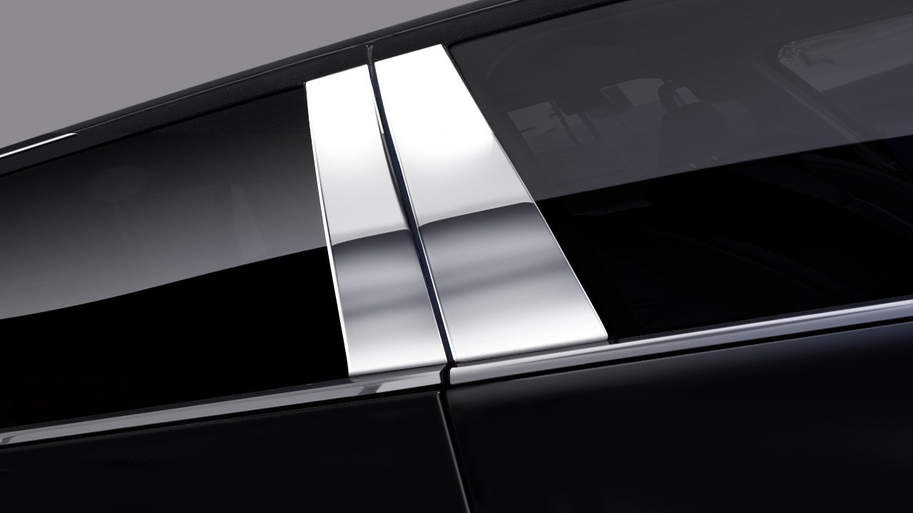 Pillar Post Trim: Mirror-Bright Dress-Up For The Outside