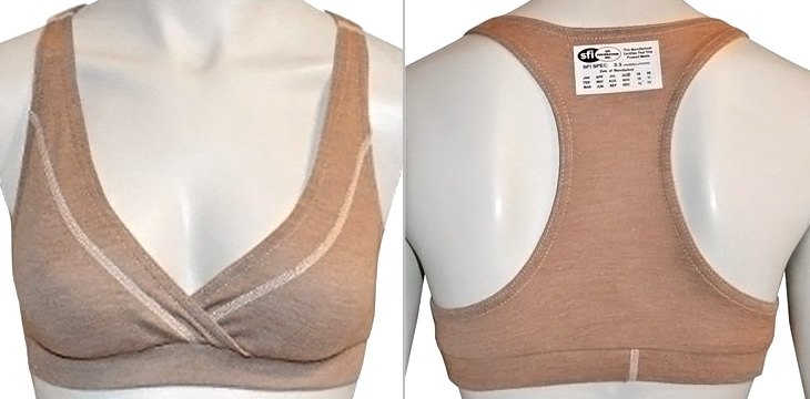 PXP SFI 3.3 Fire Retardant Bra in Black or Tan