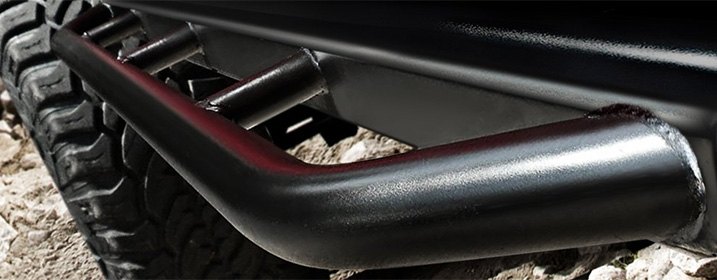 High Strength Rocker Bars Set Side View