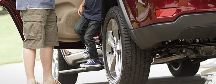 Set Of Running Board In Use