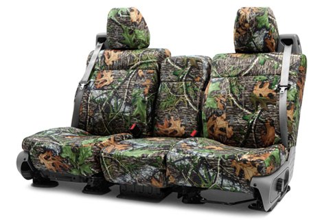 Which Seat Cover Fabric Works Best For My Needs - Mossy Oak Low Back Camo Seat Cover Country Stripes