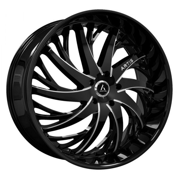 ARTIS® - DECATUR 1PC Black with CNC Machined Grooves