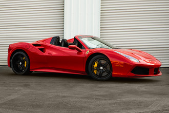 805 Monoblock Black on Ferrari Enzo