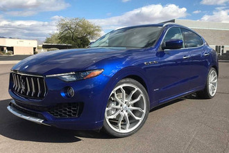 ABL-19 Brushed Silver on Maseratti Levante S