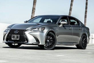 ABL-20 Gloss Black on Lexus GS350