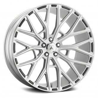 ASANTI® - ABL-21 LEO Brushed Silver with Carbon Fiber Inserts