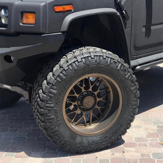 AB102 Monoblock Custom Finish on Hummer H2