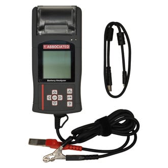 Associated Equipment® 12-1015 - 12 V Handheld Digital Battery, Alternator, Starter Tester with Thermo Printer and USB port