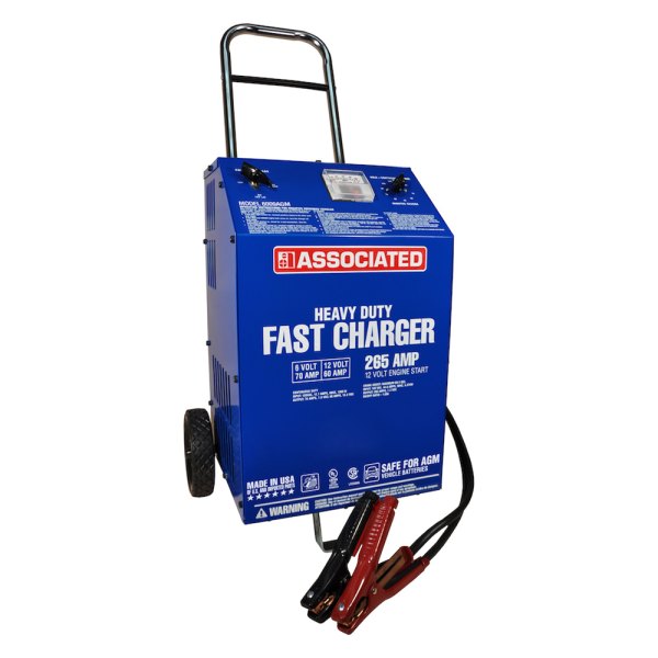 Associated Equipment® - 265 AMP Heavy-Duty AGM Battery Charger