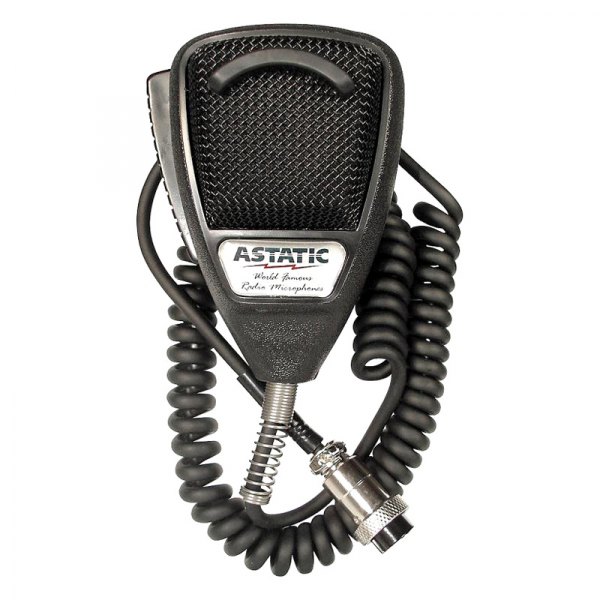 Astatic® - Black 636 4-Pin CB Microphone