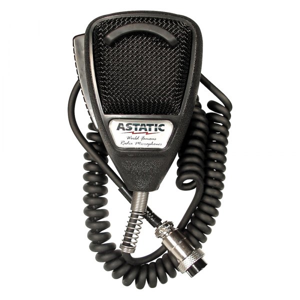 Astatic® - 636L Black 4-Pin CB Microphone