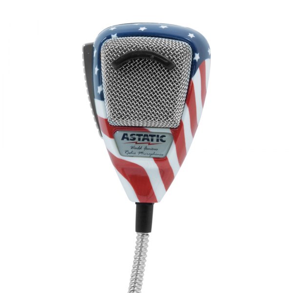 Astatic® - Stars N' Stripes 4-Pin CB Microphone