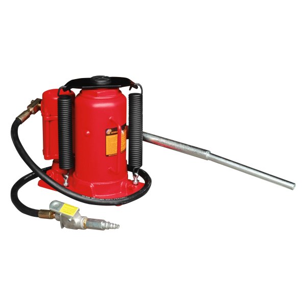 Astro Pneumatic Tool® - 20 t 10-3/8" to 20-1/16" Air/Hydraulic Bottle Jack