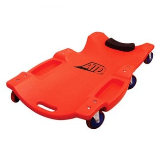 ATD® - 400 lb 45" x 6" Red X-Large Blow Molded Creeper