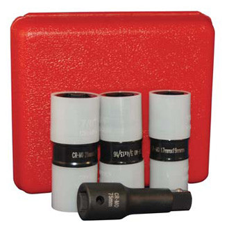 ATD® - 4-piece Protective Wheel Nut Flip Impact Socket Set