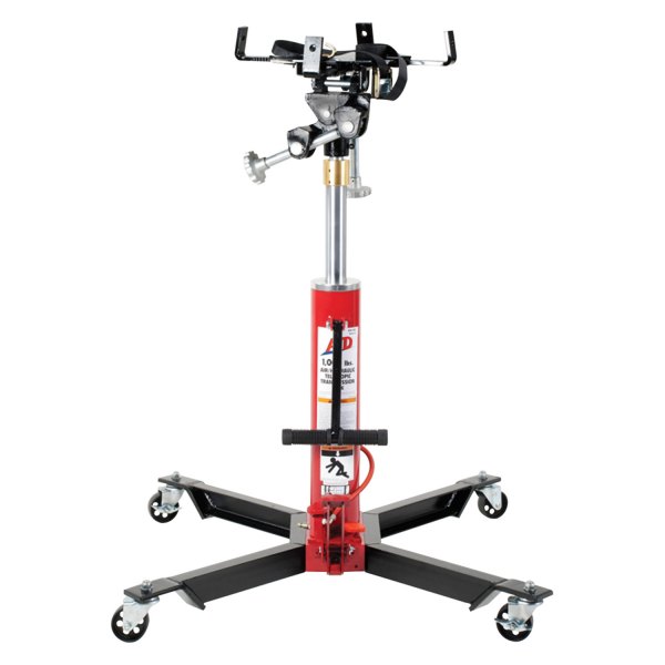 ATD® - 0.5 t 39-7/8" to 77-3/4" Telescopic High-Lift Air/Hydraulic Transmission Jack