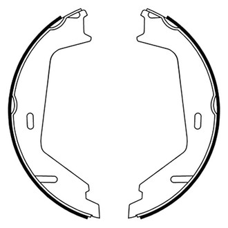 ATE® - Parking Brake Shoe Set