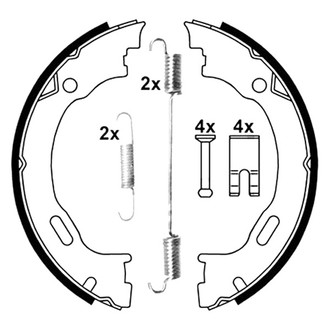ATE® - Parking Brake Shoe
